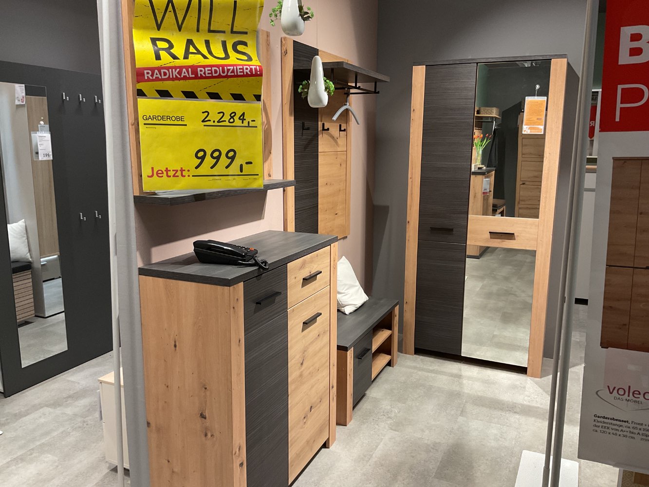 Garderobe Malio