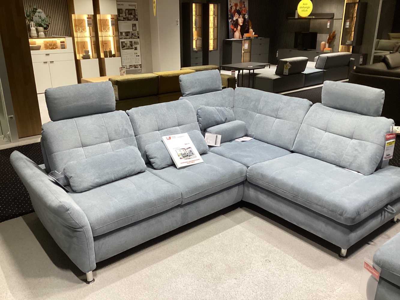Ecksofa Mp 20016 +Hocker