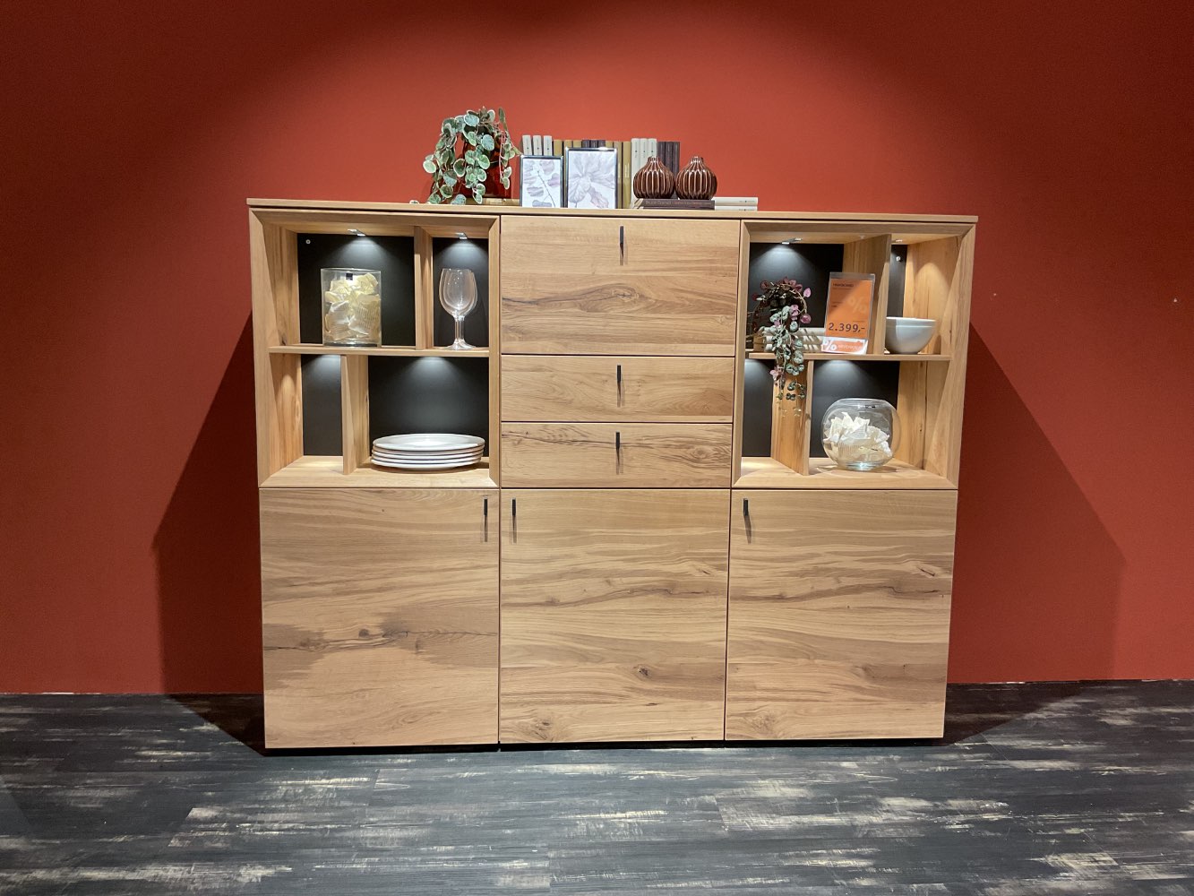 Highboard Andiamo, Eiche Rustico, Venjakob, XXXLutz Karlsruhe