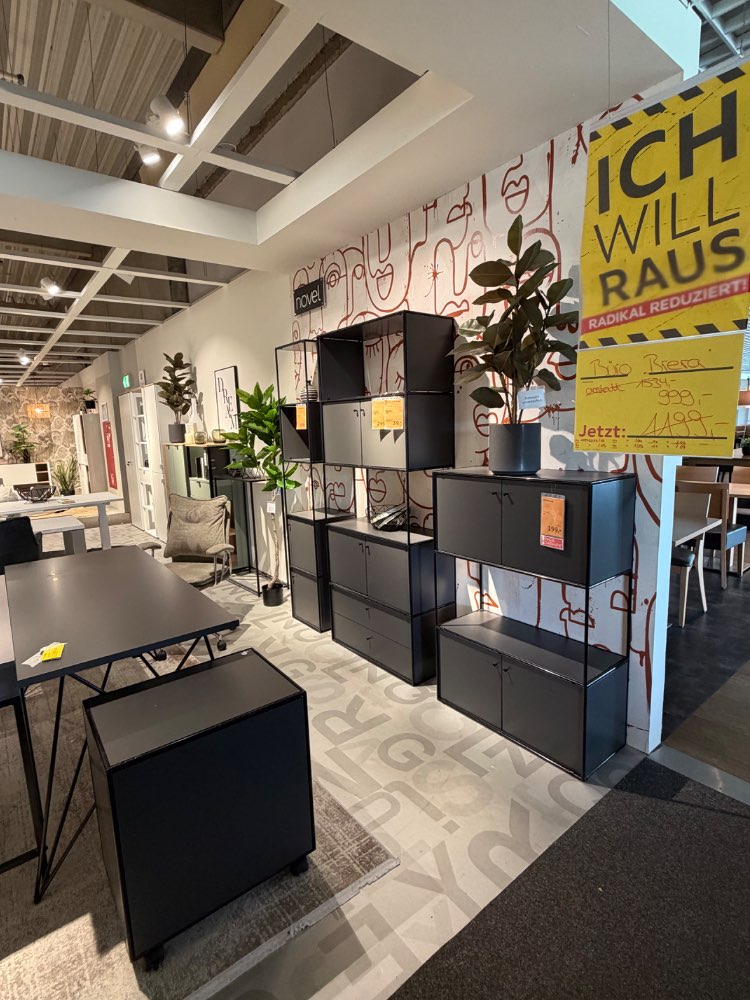 Büro komplett, Büro, ca. 300cm, Novel Antharzit, XXXLutz