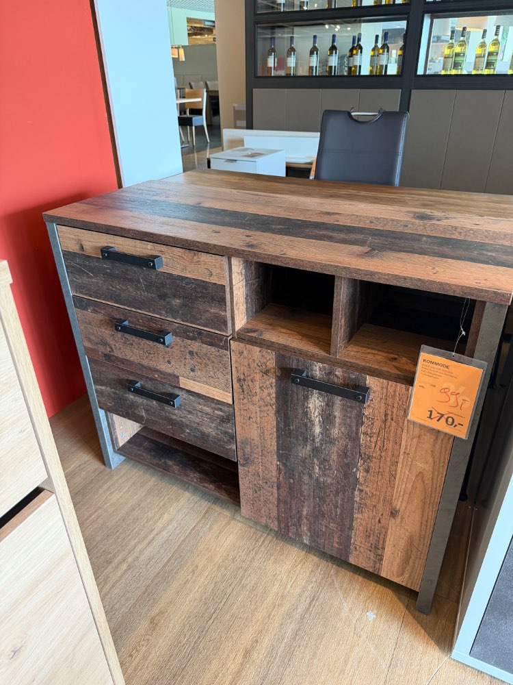 Kommode, Kleinmöbel, ca. 107cm, GRUPA Old Wood, XXXLutz