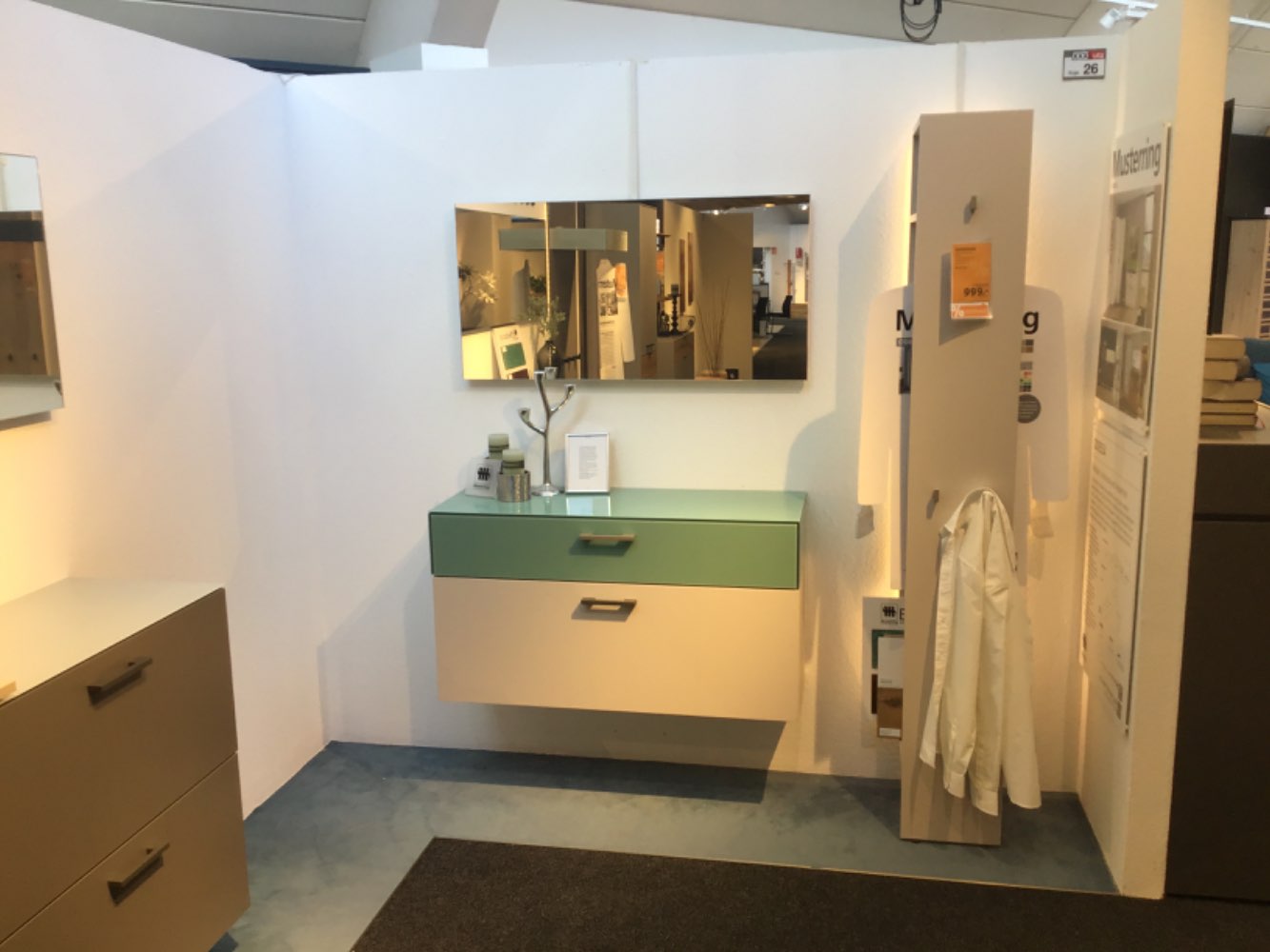 Möbel Garderobe Odessa Musterring hellgrau XXXLutz Hirschaid