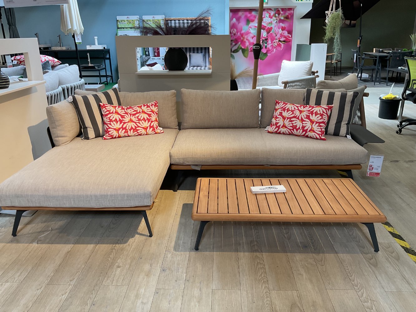 XXXLutz Loungegarnitur Gartenset AMATIO MÖBEL