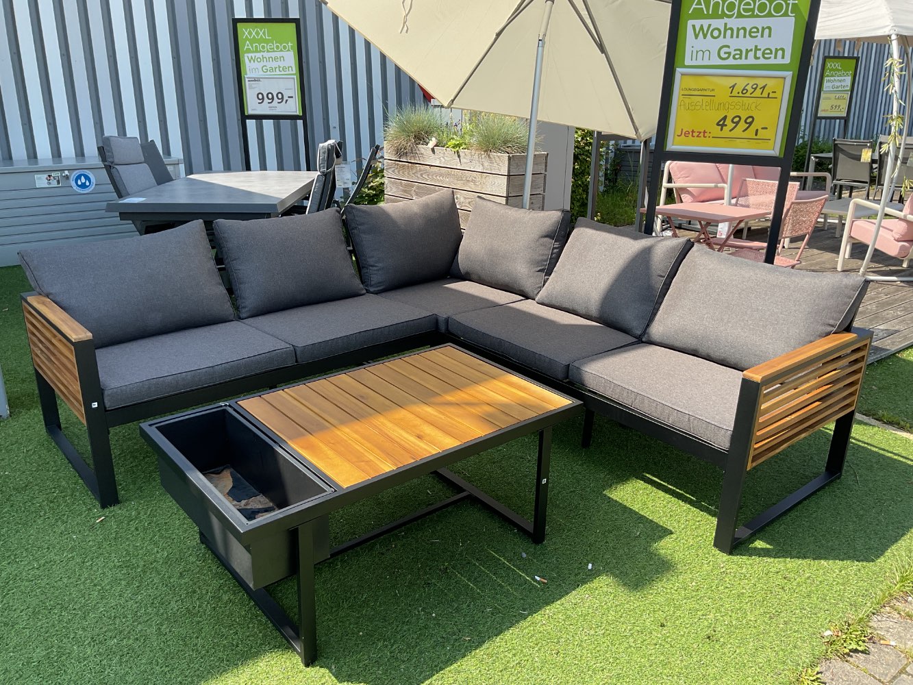 XXXLutz Loungegarnitur Loungeset AMBIA MÖBEL