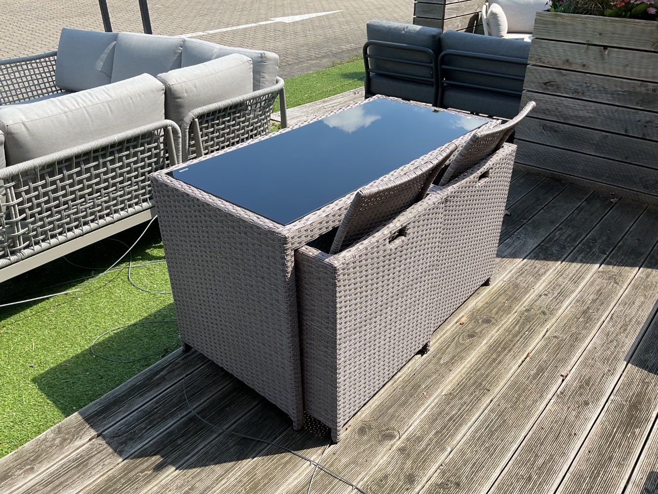 XXXLutz Gartenset Balkonset AMBIA MÖBEL