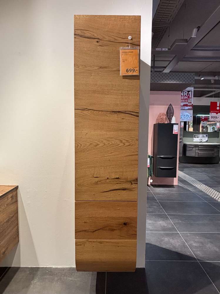 Möbel, Badezimmer Hochschrank Eiche, XXXLutz