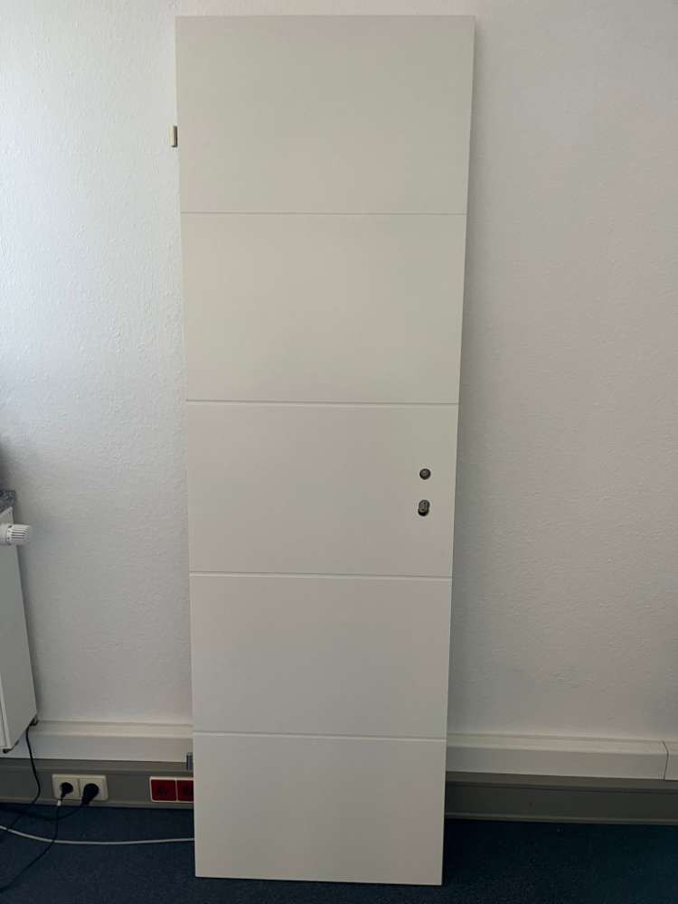 Türblatt weiß Lackiert