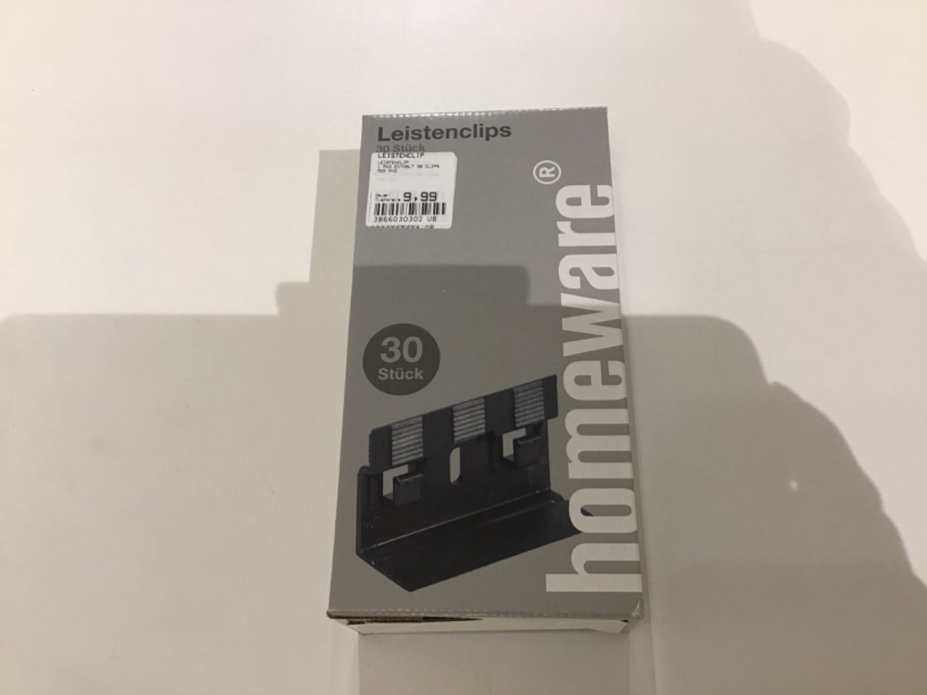 Leistenclips für Sockelleisten XXXLutz Hirschaid