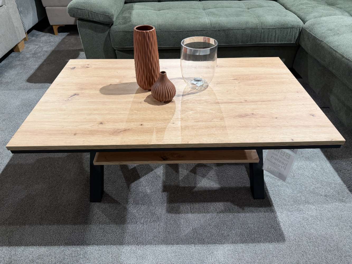 Couchtisch Artisan Eiche / schwarz