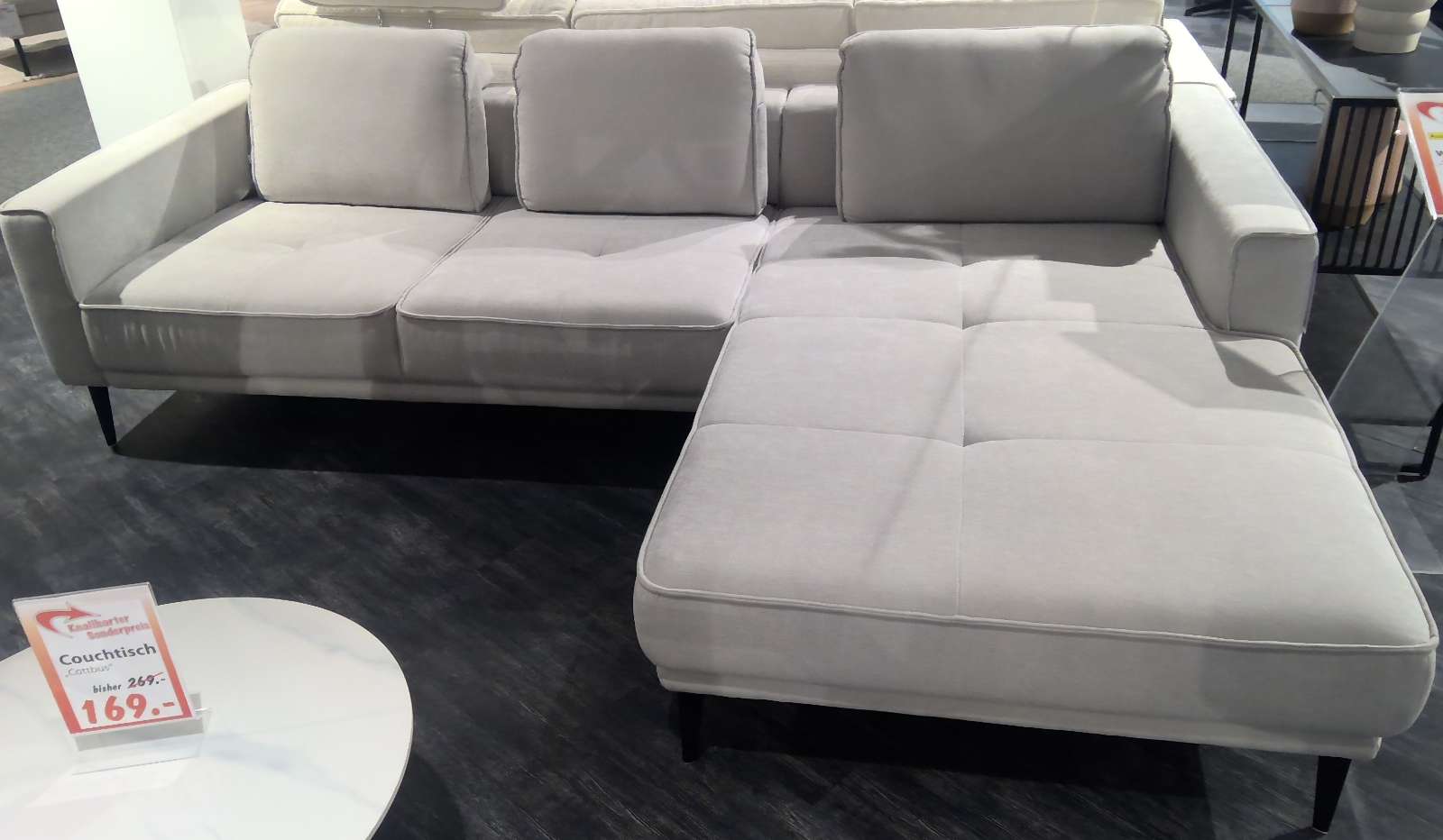 Set-One Wohnlandschaft Sunfort, silber