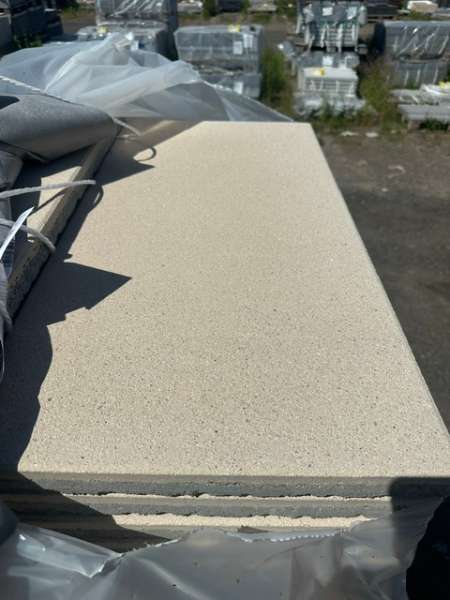 Vios Terrassenplatten 80x40x3,8 cm greige feingestrahlt (2.Wahl)