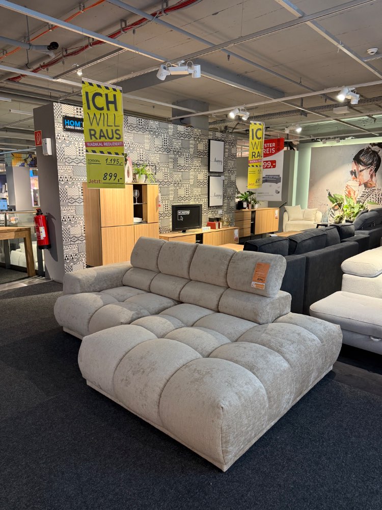 Ecksofa 240x150cm Taupe – XXXLutz Fellbach