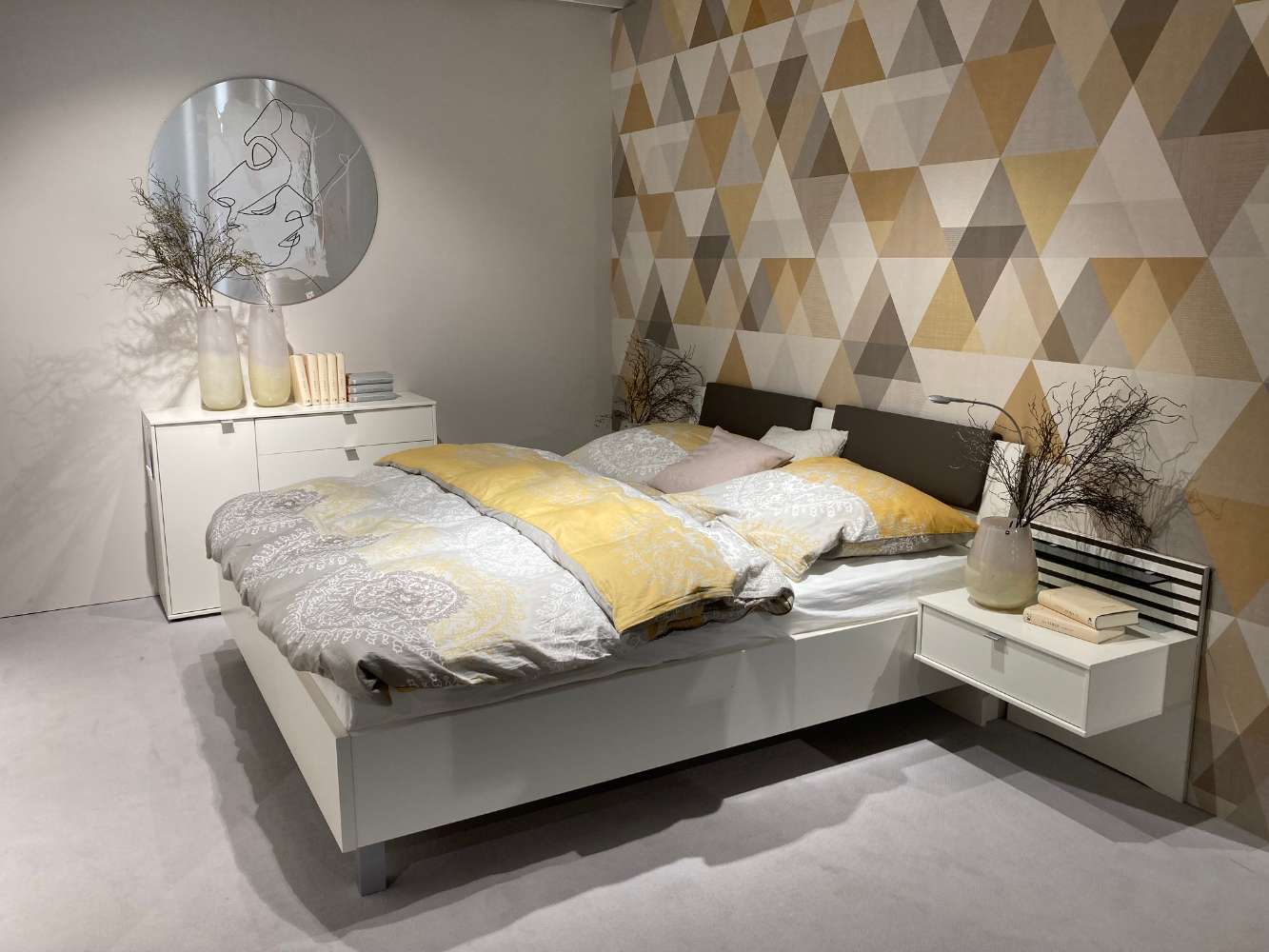 Schlafzimmer komplett ohne Lattenrost und Matratzen