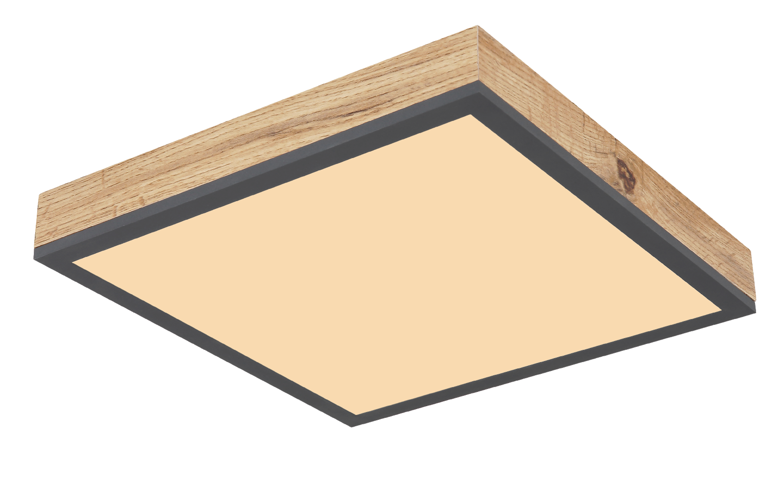LED Deckenlampe Doro 30×30 Holzoptik⚡️Sparpreis⚡️