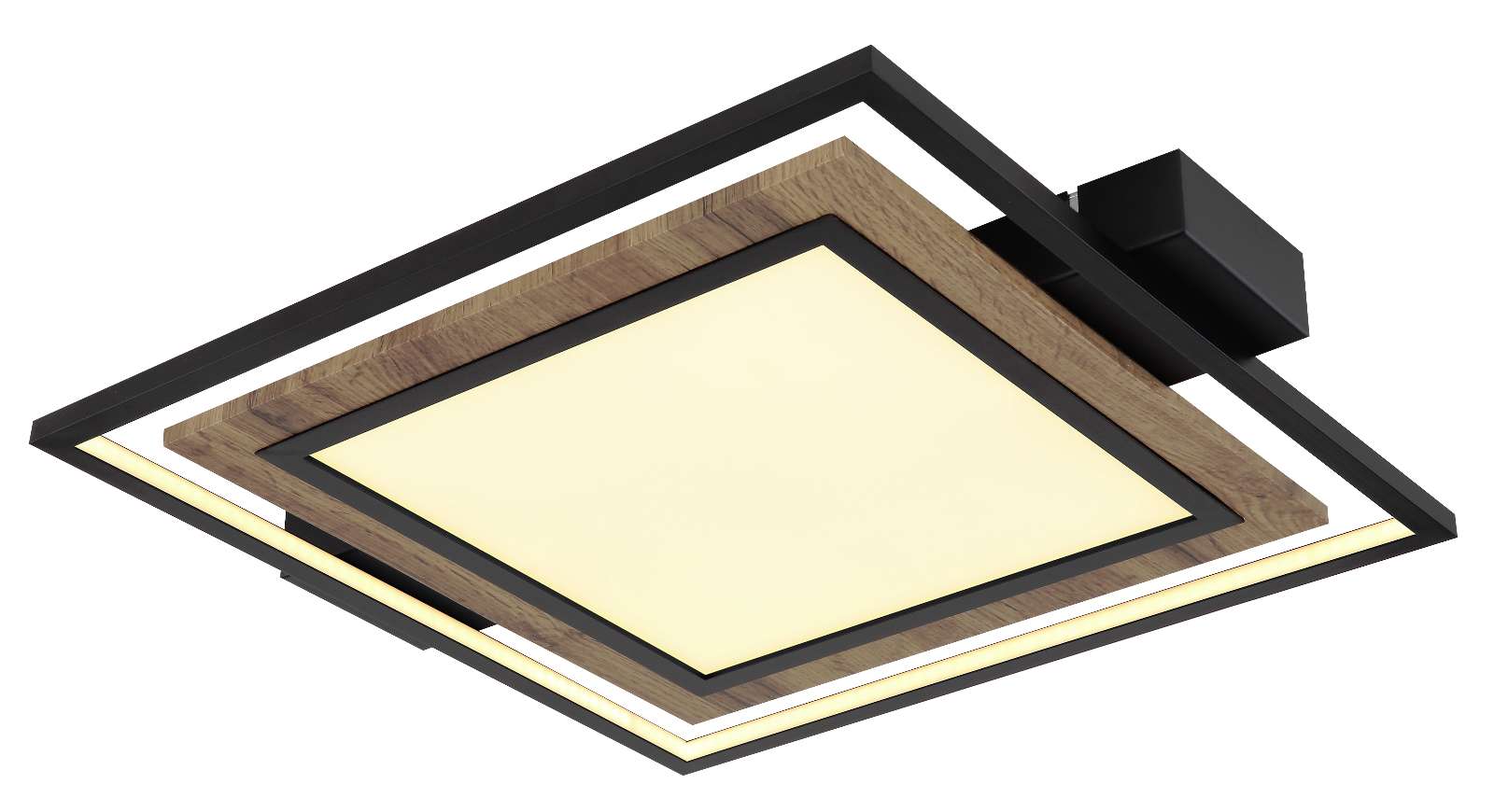 LED Deckenlampe Gabaldo Metall schwarz⚡️Sparpreis⚡️