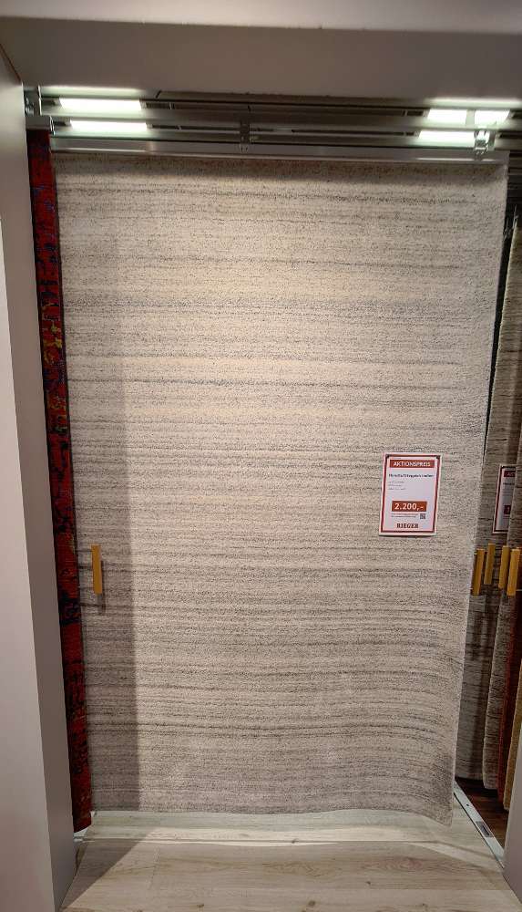 Handtuftteppich Indien ca.170x240cm aus Leinen⚡️Sparpreis⚡️