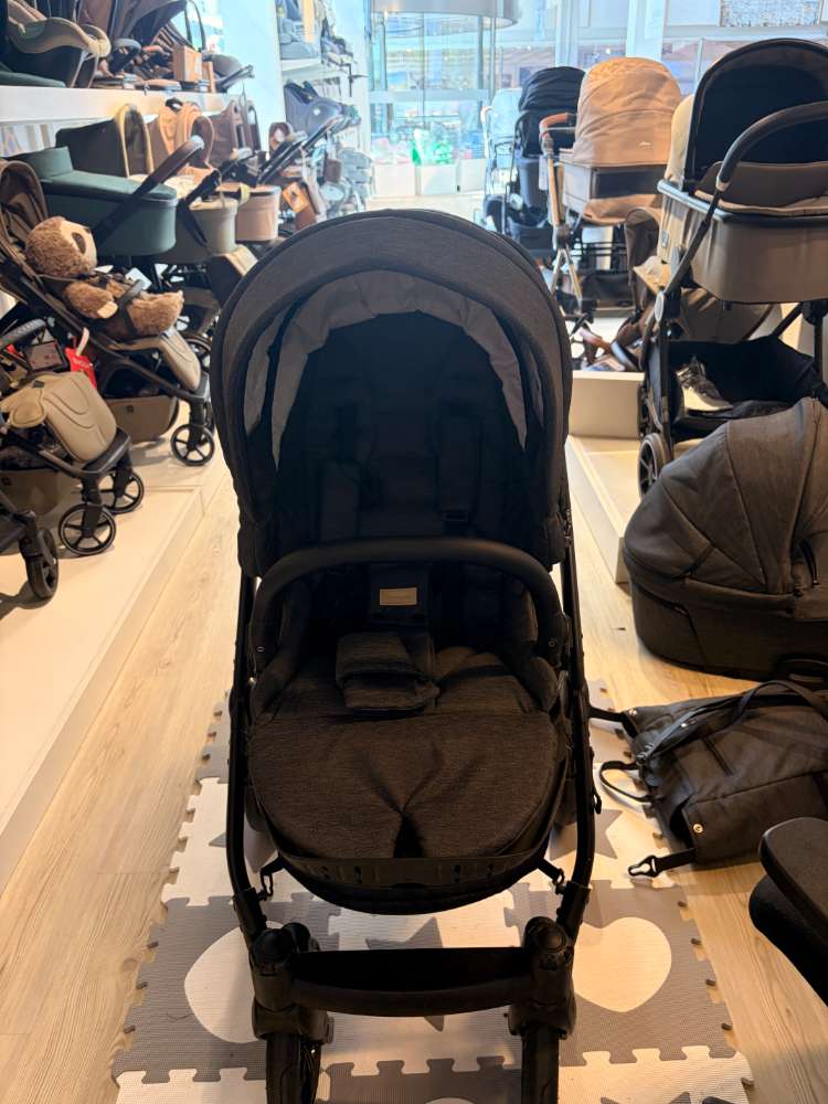 JIMMYLEE, KINDERWAGENSET, MAUSGRAU/SCHWARZ, XXXLUTZ