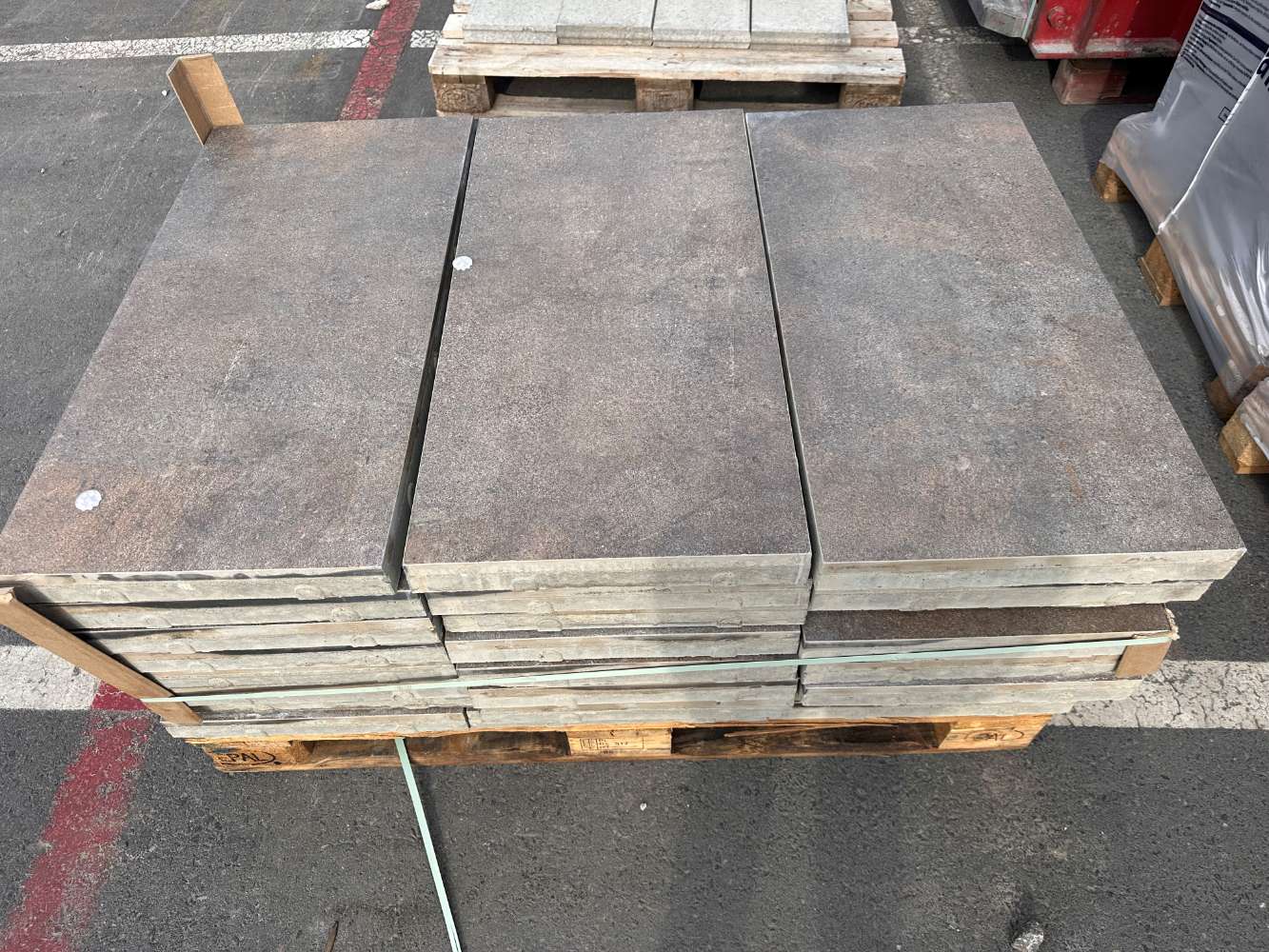 Taja  Beton+ 80x40x5 cm rostrot (2.Wahl)