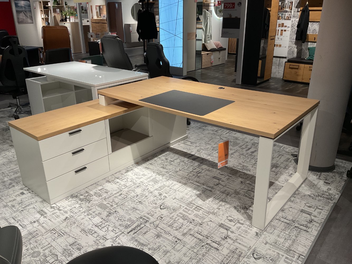 Schreibtisch Interno-B
