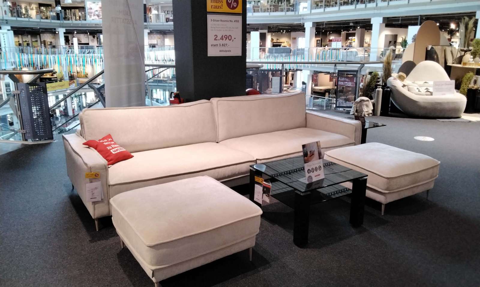 3-Sitzer Roomio No. 4102