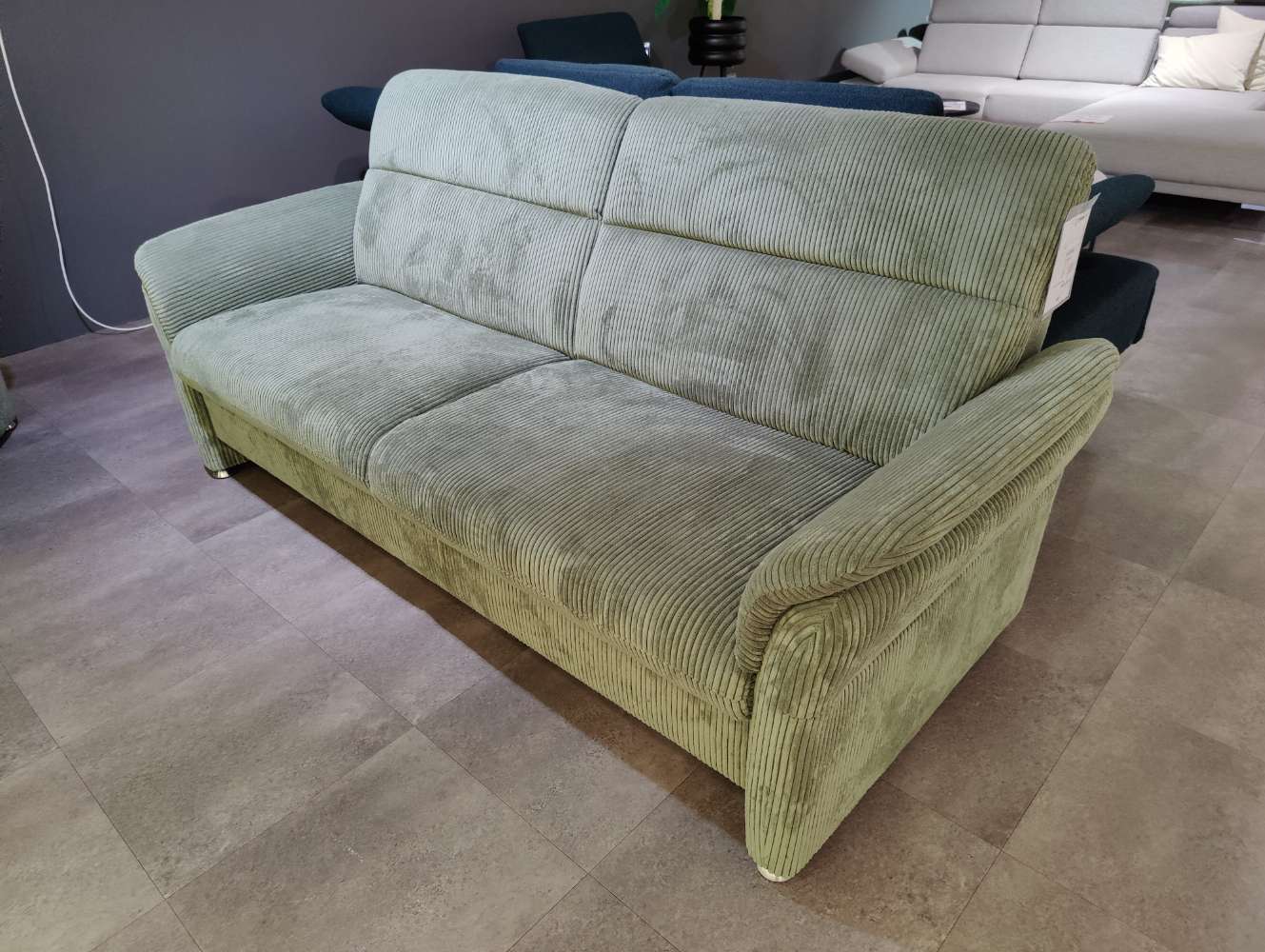 3-Sitzer – Sofa – Cord – B 216 cm  – Couch