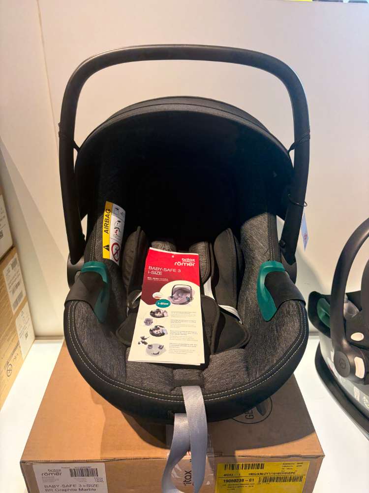 BRITAX RÖMER, BABYSCHALE BABY-SAFE 3 I-SIZE, DUNKELGRAU, XXXLUTZ