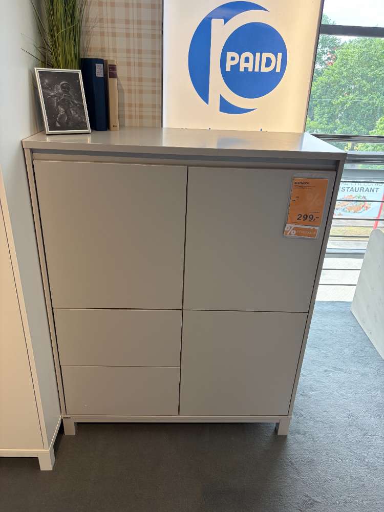 MÖBEL, PAIDI, JUGENDZIMMERKOMMODE, KIESELGRAU, XXXLUTZ