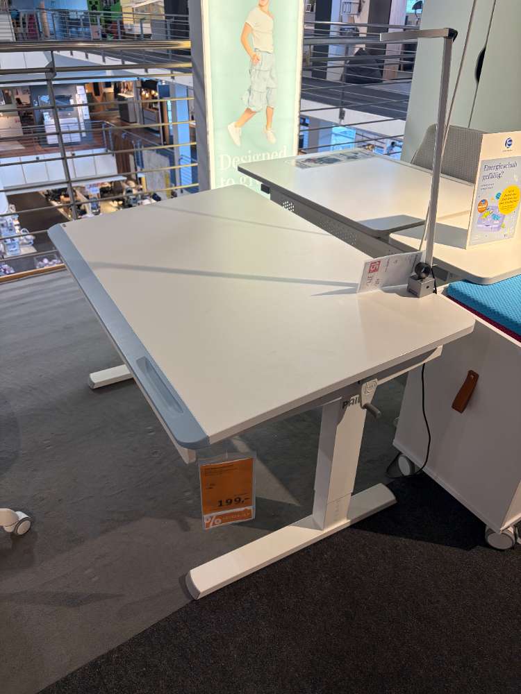 MÖBEL, PAIDI, JUGENDSCHREIBTISCH, B/H/T: 130/53-79/75CM, XXXLUTZ