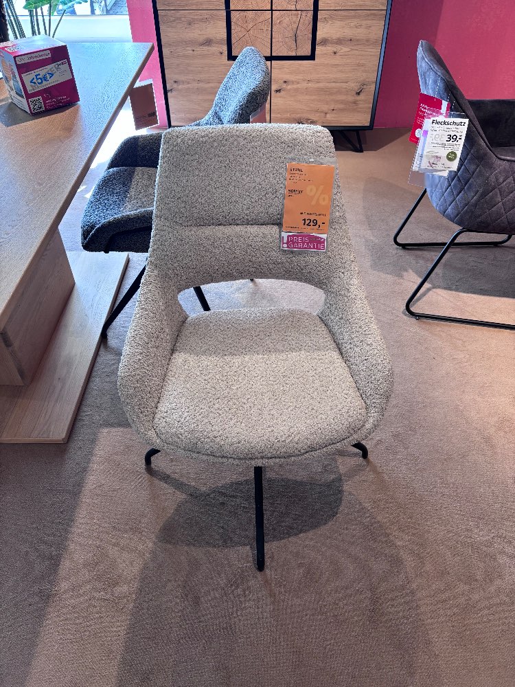 Möbel, Stühle, Grau/Cappuccino, XXXLutz