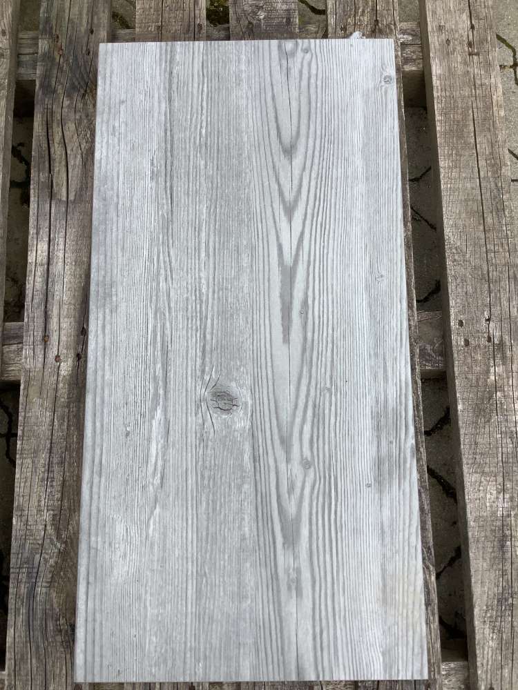 ⭐️ SONDERPOSTEN ⭐️ – Terrassenplatten, Keramik, Holzopt. Grau
