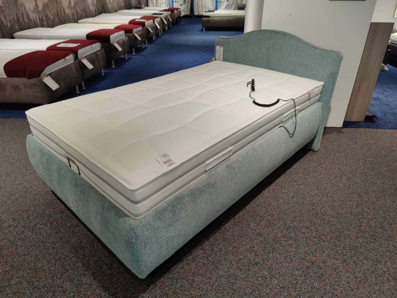 Polsterbett – Dreamplace 2.0 – 120×200 cm – mit Motorrahmen