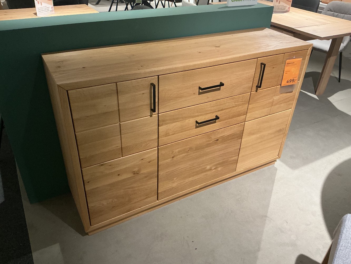 Möbel, Sideboard, Wildeiche Massiv, XXXLutz