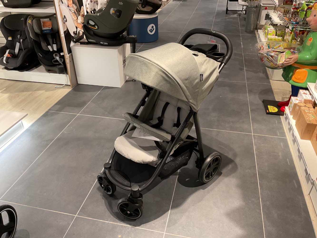 XXXLutz Ausstellungsstück Möbel Buggy Lunar grau