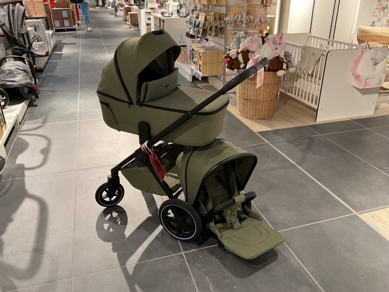 XXXLutz Ausstellungsstück Möbel Kinderwagen Gio Kombi Taupe