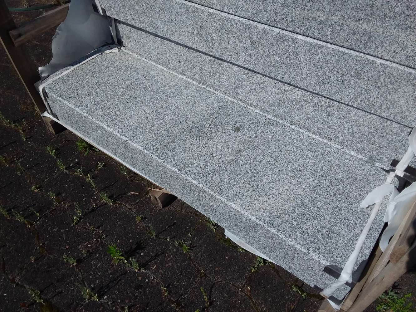 Granit Blockstufen 15x35x100 Naturstein Stufen Outlet