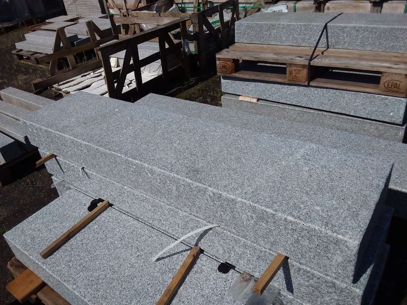 Granit Blockstufen 15x35x150 Naturstein Stufen