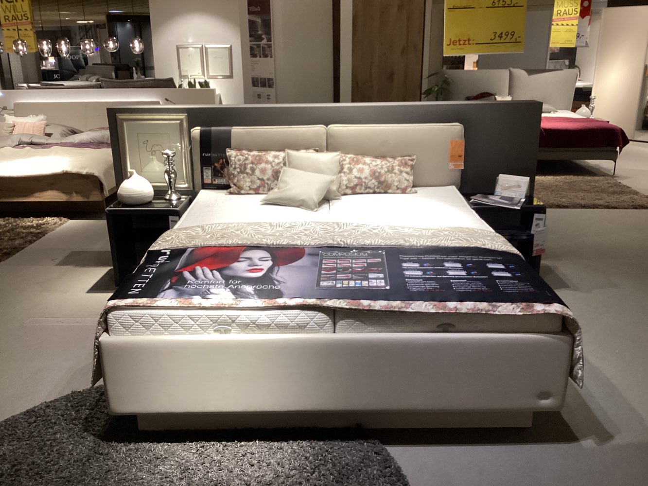 Möbel Boxspringbett Ruf mit Bettkasten XXXLutz Hirschaid