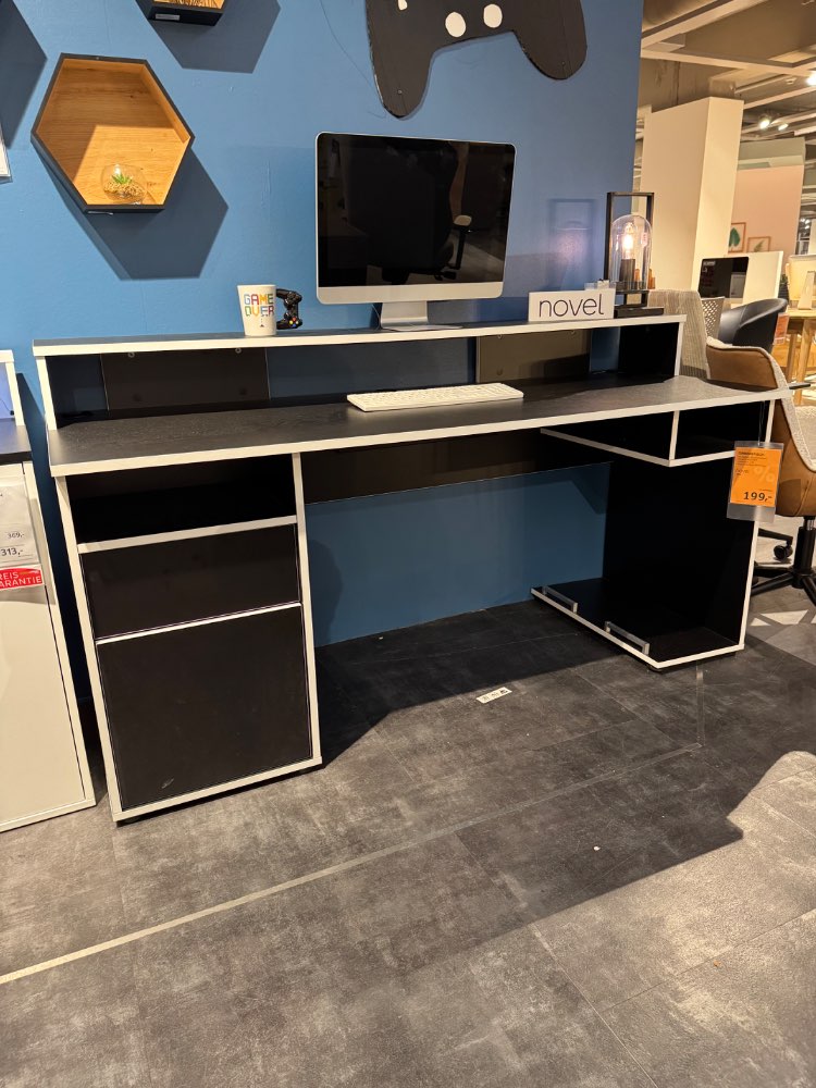 Gamingtisch Schwarz weiß XXXLutz Heilbronn