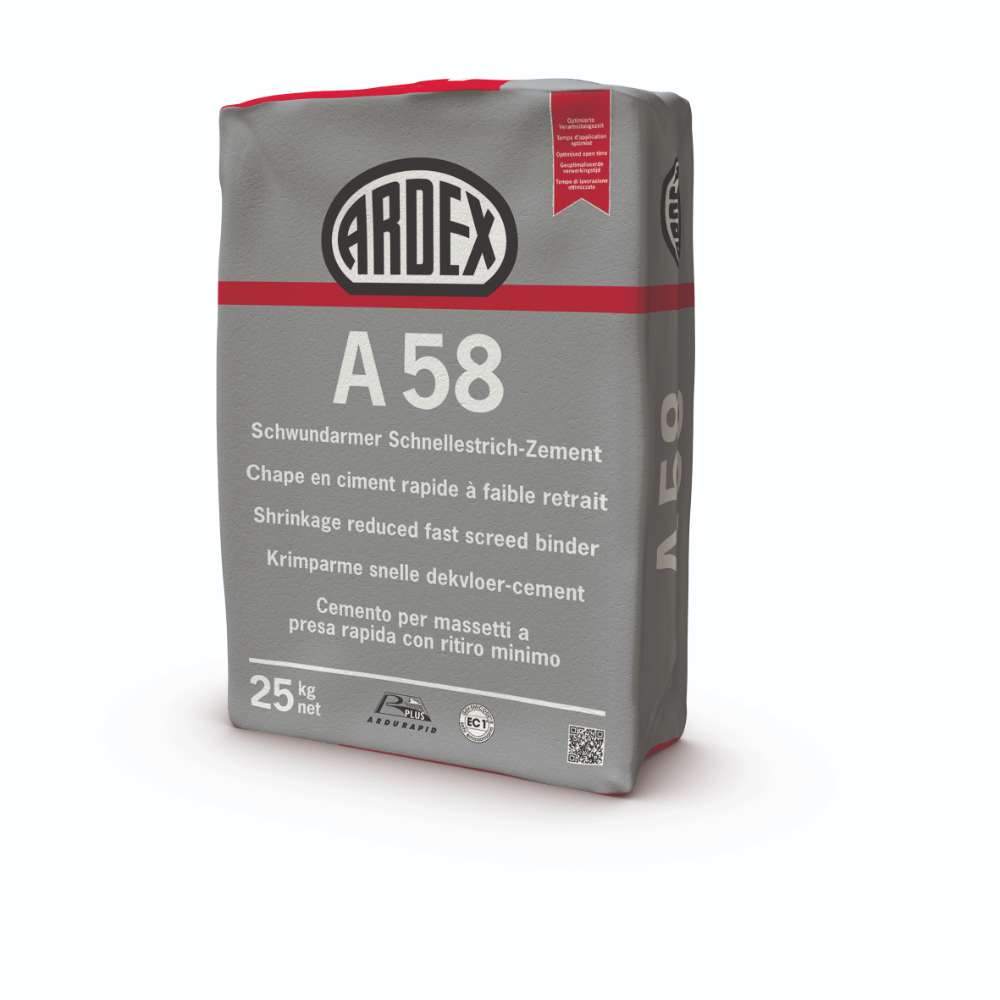 ARDEX A 58 Schnellestrich-Zement 25 kg – Sonderpreis
