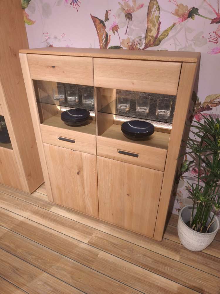 Highboard + Beleuchtung Azzurro
