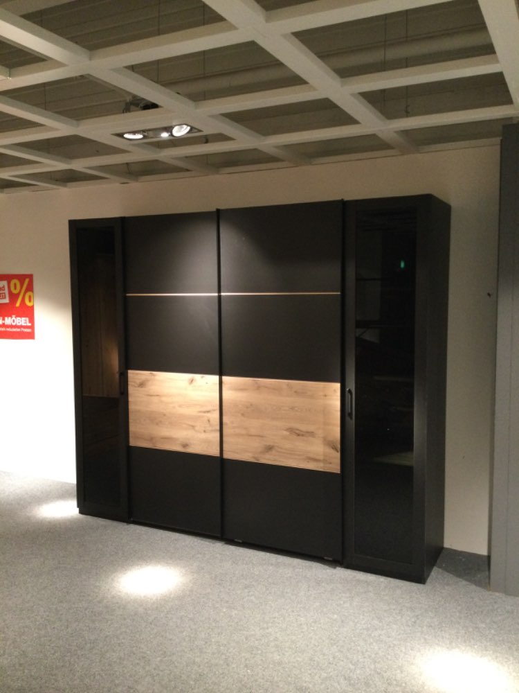 Dreh/Schwebetürenschrank Smoothy