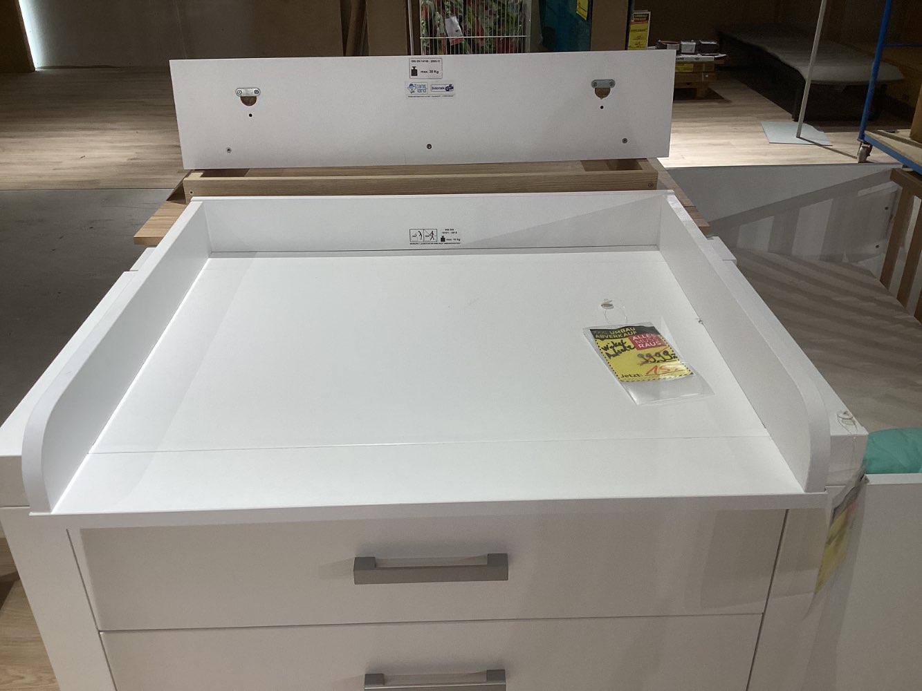 Möbel Paidi Kommode/Aufsatz 110x92x55cm (BHT) Kreideweiß XXXLutz