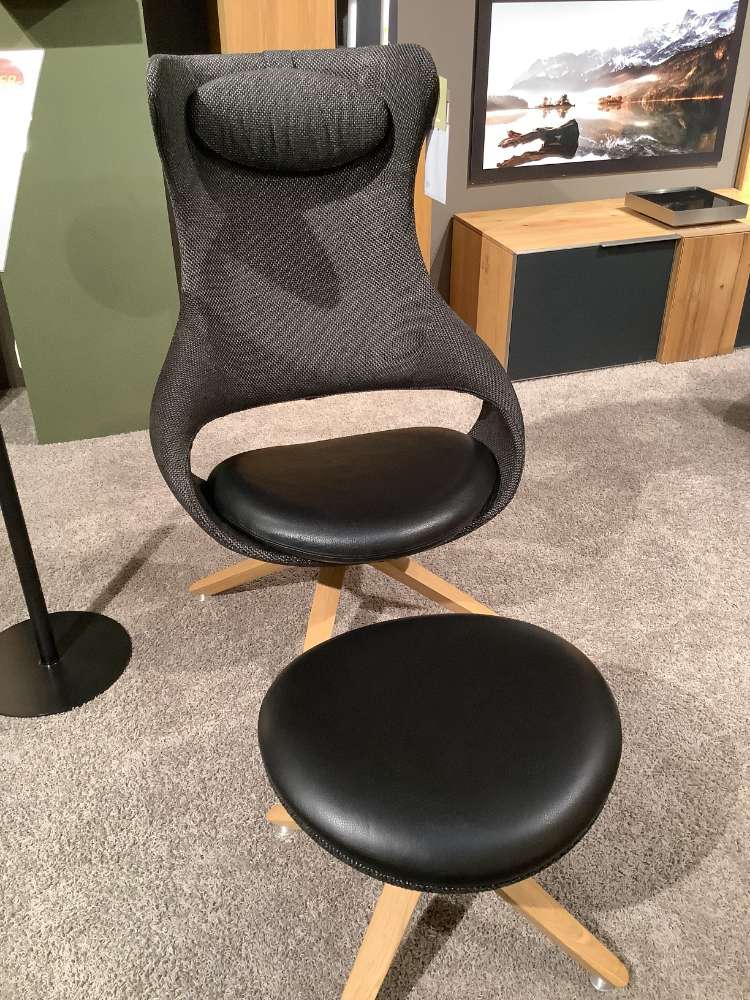 Sessel mit Hocker Voglauer