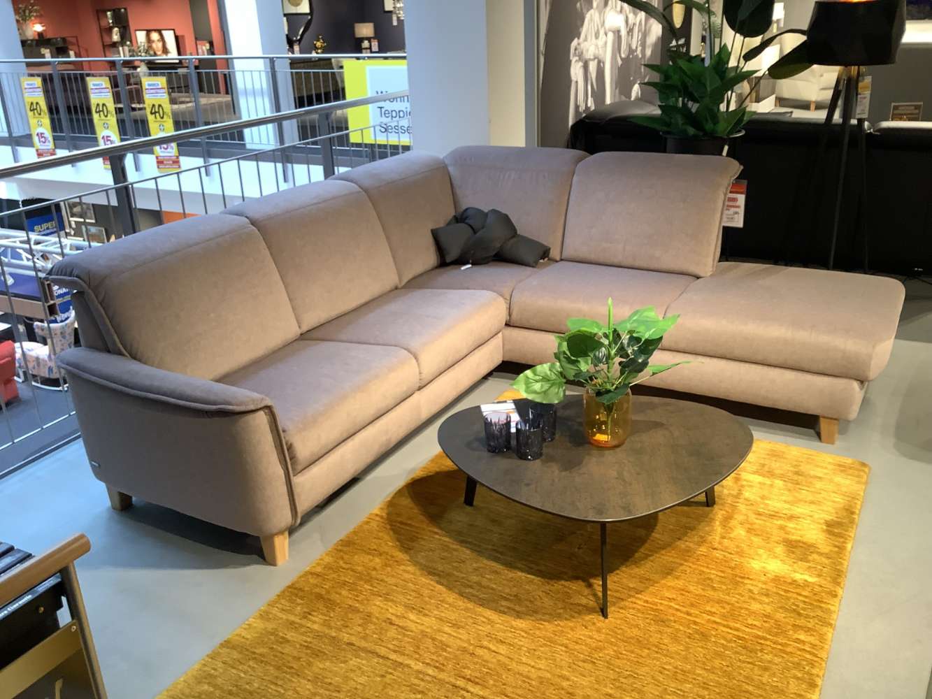 Polstergarnitur Elementgruppe Sofa Oelsa