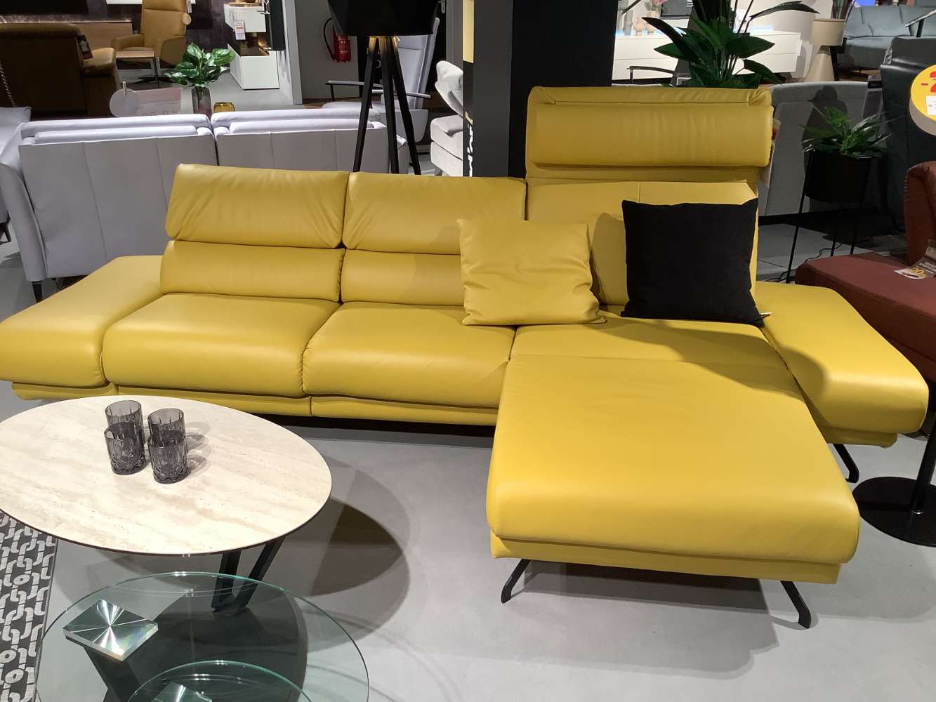 Polstergarnitur Elementgruppe Sofa Oelsa