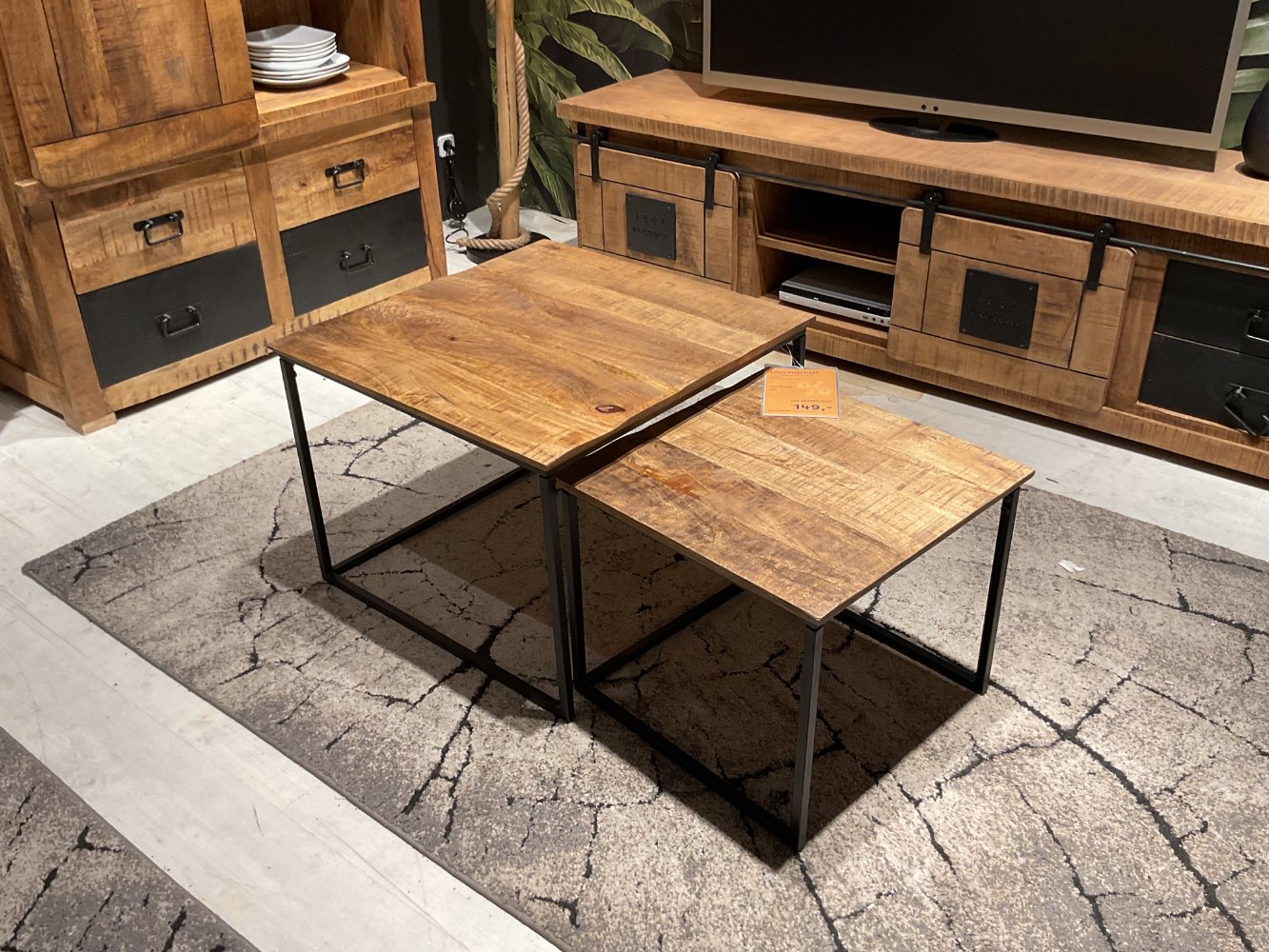 XXXLutz Ausstellungsstück Möbel Couchtisch – Set Barney Mango mas