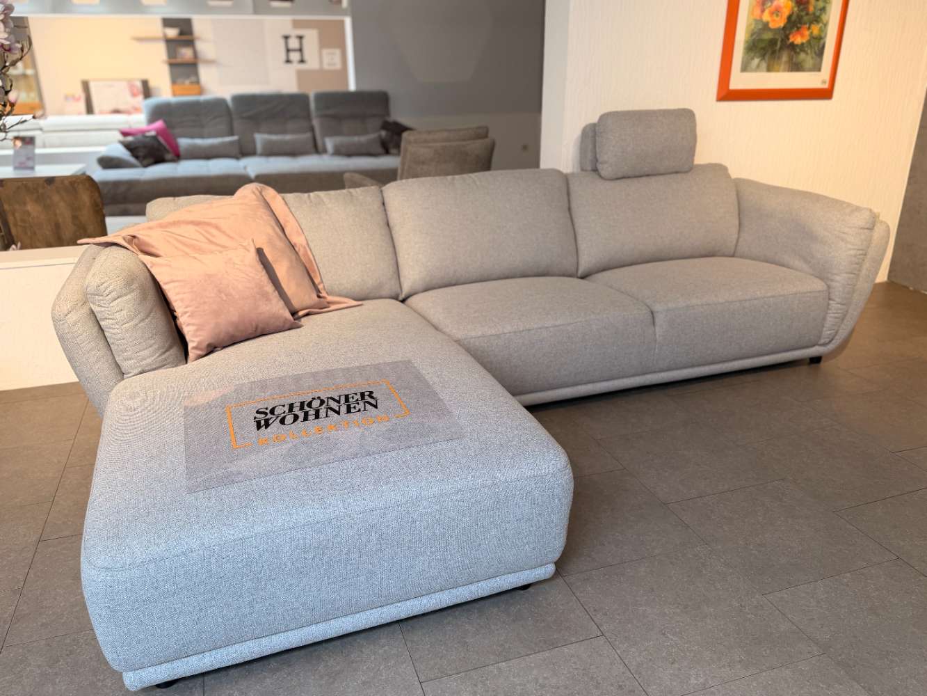Schöner Wohnen Polstergarnitur / Loungesofa / Ecksofa