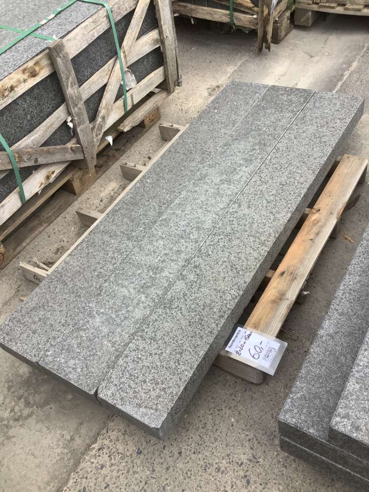 ⭐️ SONDERPOSTEN ⭐️ – Palisaden, Basanit, schwarz, 8x20x150cm
