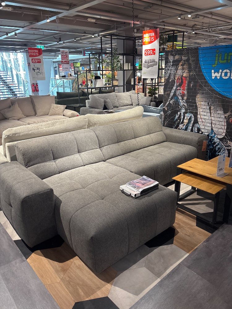 Möbel, Ecksofa, Grau, XXXLutz