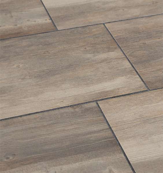 Terrassenplatten, Keramik, Holzopt. braun-grau, 80x40x3cm, 2.Wahl